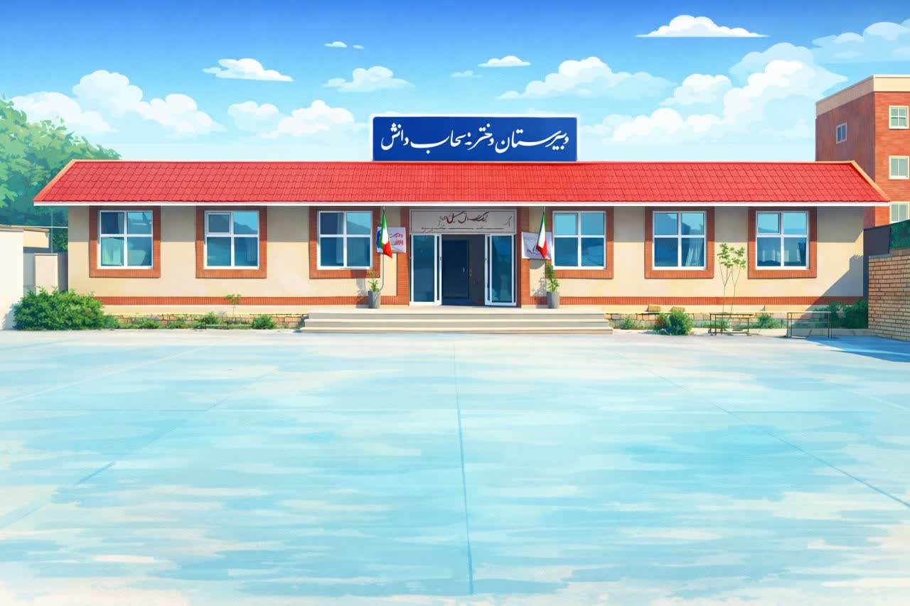 نمایی از دبیرستان